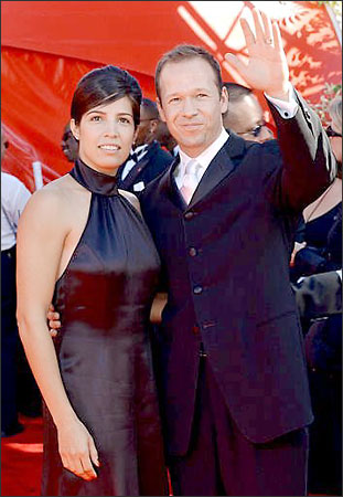 Kim Fey Donnie Wahlberg's wife of nine years has officially filed for